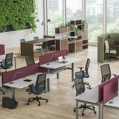 An open office concept by National