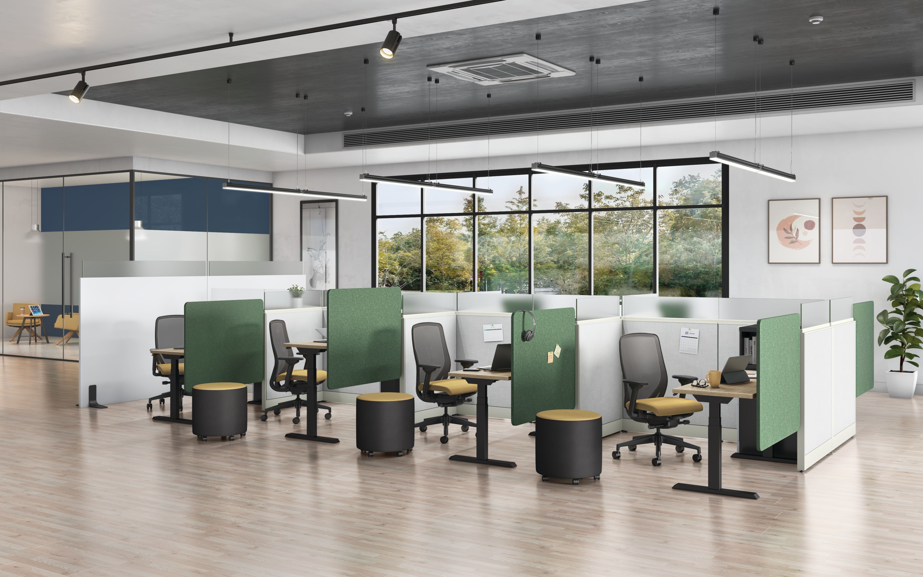 Hon Open Office Space Design