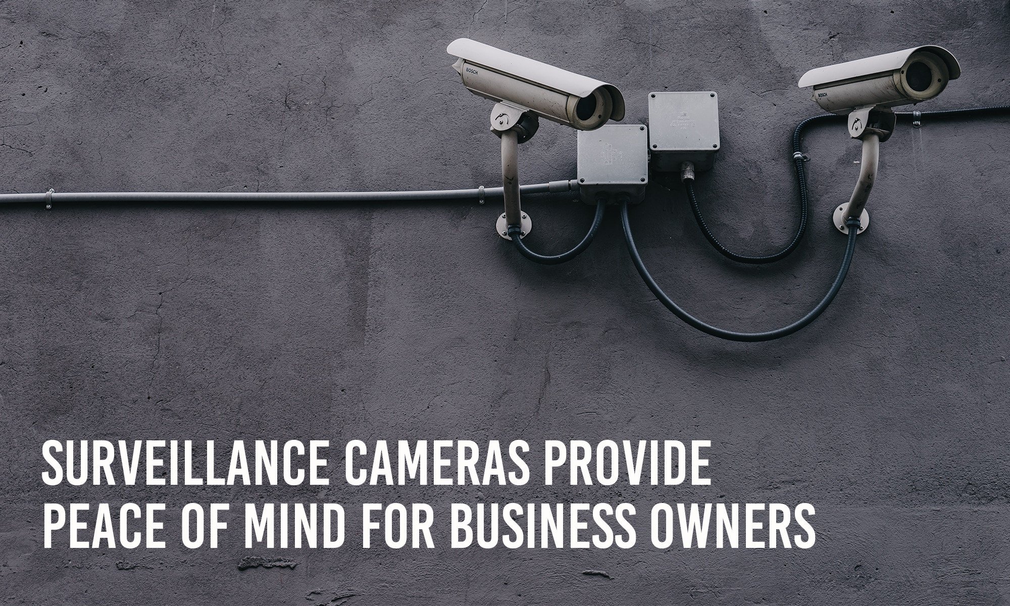 Surveillance Cameras Provide Peace of Mind for Business Owners